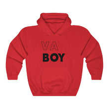 Load image into Gallery viewer, VA Boy Black Hooded Sweatshirt
