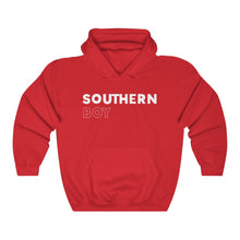 Load image into Gallery viewer, Southern Boy White Hooded Sweatshirt
