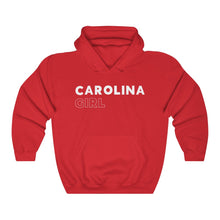 Load image into Gallery viewer, Carolina Girl White Hooded Sweatshirt