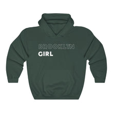 Load image into Gallery viewer, Brooklyn Girl White Hooded Sweatshirt