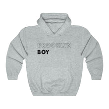 Load image into Gallery viewer, Brooklyn Boy Black Hooded Sweatshirt