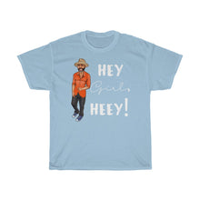 Load image into Gallery viewer, Hey Girl Heey! White Unisex Heavy Cotton Tee
