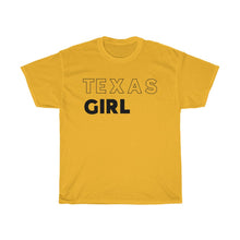 Load image into Gallery viewer, Texas Girl Unisex Heavy Cotton Tee