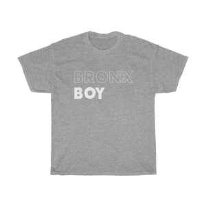 Bronx Boy White Unisex Heavy Cotton Tee