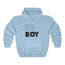 Load image into Gallery viewer, VA Boy Black Hooded Sweatshirt