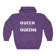 Load image into Gallery viewer, Queen From Queens White Hooded Sweatshirt