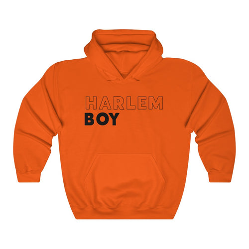 Harlem Boy Black Hooded Sweatshirt