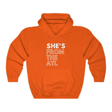 Load image into Gallery viewer, She's From the ATL Unisex Heavy Blend™ Hooded Sweatshirt