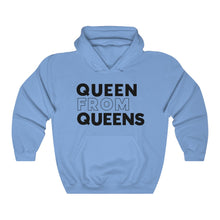 Load image into Gallery viewer, Queen From Queens Black Hooded Sweatshirt