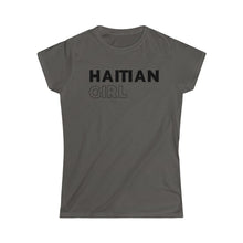 Load image into Gallery viewer, Haitian Girl Women&#39;s Softstyle Tee