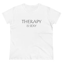 Load image into Gallery viewer, Therapy is Sexy Midweight Cotton Tee