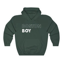 Load image into Gallery viewer, Boston Boy White Hooded Sweatshirt