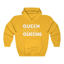 Load image into Gallery viewer, Queen From Queens White Hooded Sweatshirt