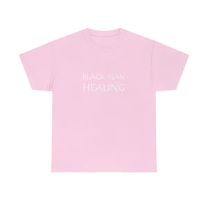 Black Man Healing Unisex Heavy Cotton Tee
