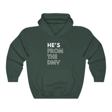 Load image into Gallery viewer, He's From the DMV Unisex Heavy Blend™ Hooded Sweatshirt