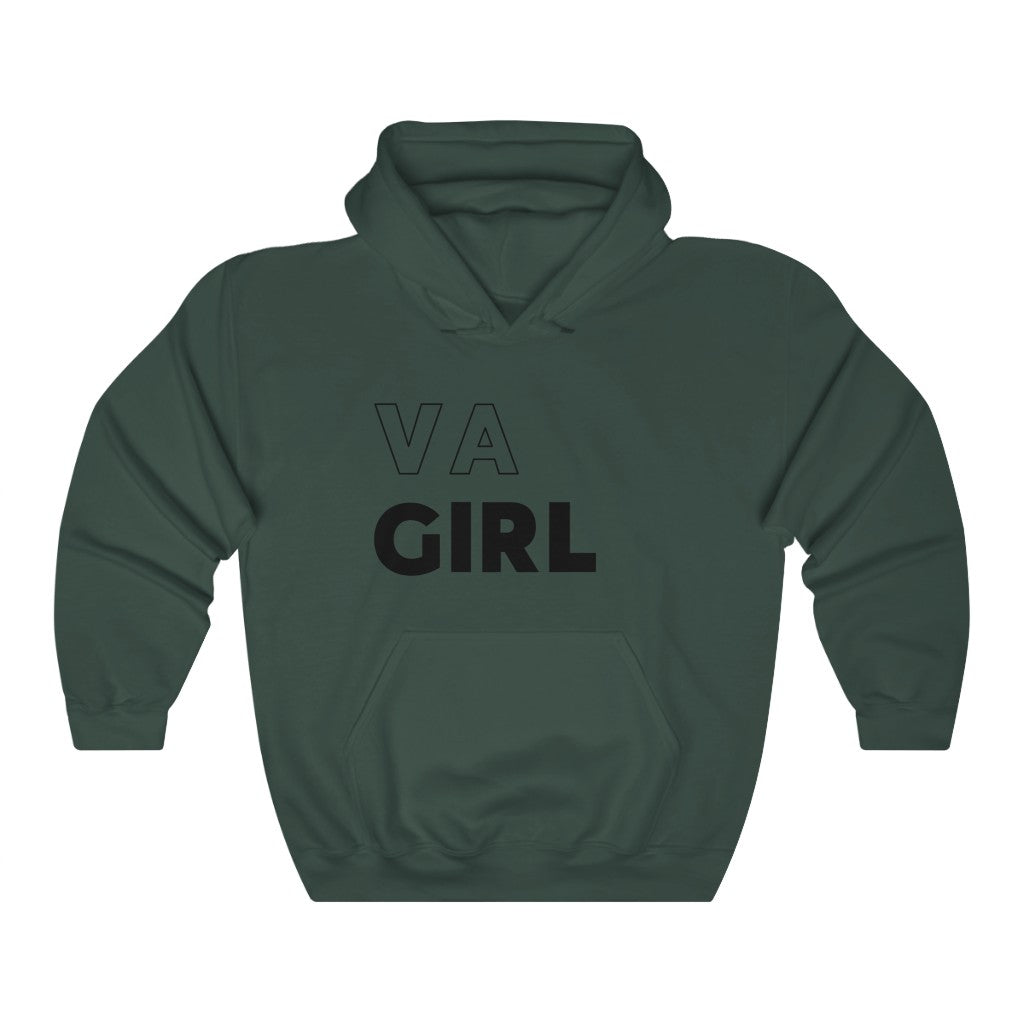 VA Girl Black Hooded Sweatshirt