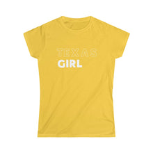 Load image into Gallery viewer, Texas Girl Women's Softstyle Tee