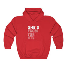 Load image into Gallery viewer, She's From the ATL Unisex Heavy Blend™ Hooded Sweatshirt