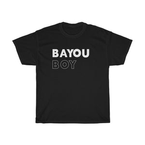 Bayou Boy White Unisex Heavy Cotton Tee