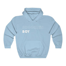 Load image into Gallery viewer, Brooklyn Boy White Hooded Sweatshirt