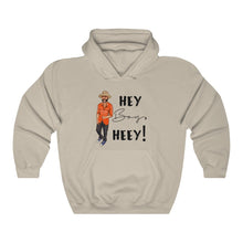 Load image into Gallery viewer, Hey Boy Heey! Logo Black Hooded Sweatshirt