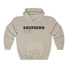 Load image into Gallery viewer, Southern Boy Black Hooded Sweatshirt