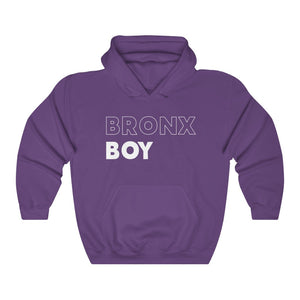 Bronx Boy White Hooded Sweatshirt