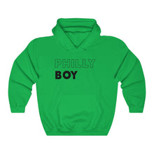 Load image into Gallery viewer, Philly Boy Black Hooded Sweatshirt