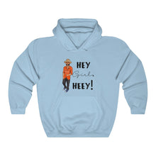 Load image into Gallery viewer, Hey Girl Heey! Black Logo Hooded Sweatshirt