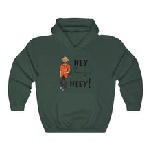 Load image into Gallery viewer, Hey Boy Heey! Logo Black Hooded Sweatshirt