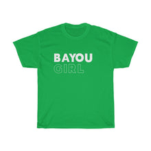 Load image into Gallery viewer, Bayou Girl White Unisex Heavy Cotton Tee