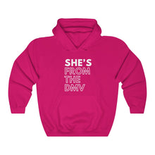 Load image into Gallery viewer, She's From the DMV Unisex Heavy Blend™ Hooded Sweatshirt