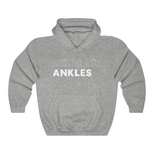 Load image into Gallery viewer, Delicate Ankles White Hooded Sweatshirt