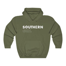 Load image into Gallery viewer, Southern Girl White Hooded Sweatshirt