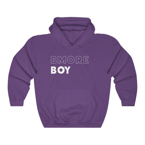 BMore Boy White Hooded Sweatshirt