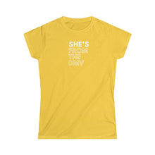 Load image into Gallery viewer, She's from the DMV Women's Softstyle Tee