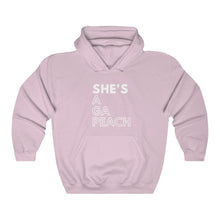 Load image into Gallery viewer, She's A GA Peach Unisex Heavy Blend™ Hooded Sweatshirt