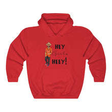 Load image into Gallery viewer, Hey Girl Heey! Black Logo Hooded Sweatshirt