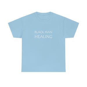 Black Man Healing Unisex Heavy Cotton Tee