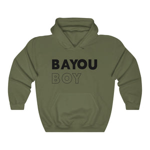 Bayou Boy Black Hooded Sweatshirt