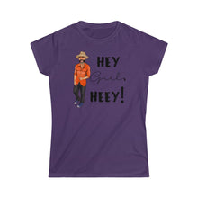 Load image into Gallery viewer, Hey Girl Heey! Logo Women's Softstyle Tee