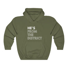 Load image into Gallery viewer, He's from The District Unisex Heavy Blend™ Hooded Sweatshirt