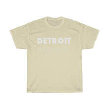 Load image into Gallery viewer, Detroit All-Day White Unisex Heavy Cotton Tee