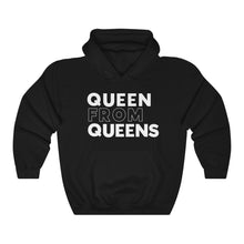 Load image into Gallery viewer, Queen From Queens White Hooded Sweatshirt