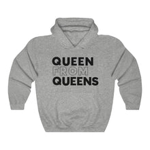 Load image into Gallery viewer, Queen From Queens Black Hooded Sweatshirt
