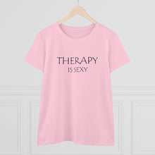 Load image into Gallery viewer, Therapy is Sexy Midweight Cotton Tee
