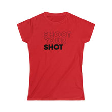 Load image into Gallery viewer, Shoot Your Shot Women's Softstyle Tee