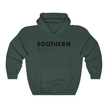 Load image into Gallery viewer, Southern Boy Black Hooded Sweatshirt