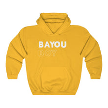 Load image into Gallery viewer, Bayou Boy White Hooded Sweatshirt