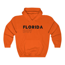 Load image into Gallery viewer, Florida Boy Black Hooded Sweatshirt